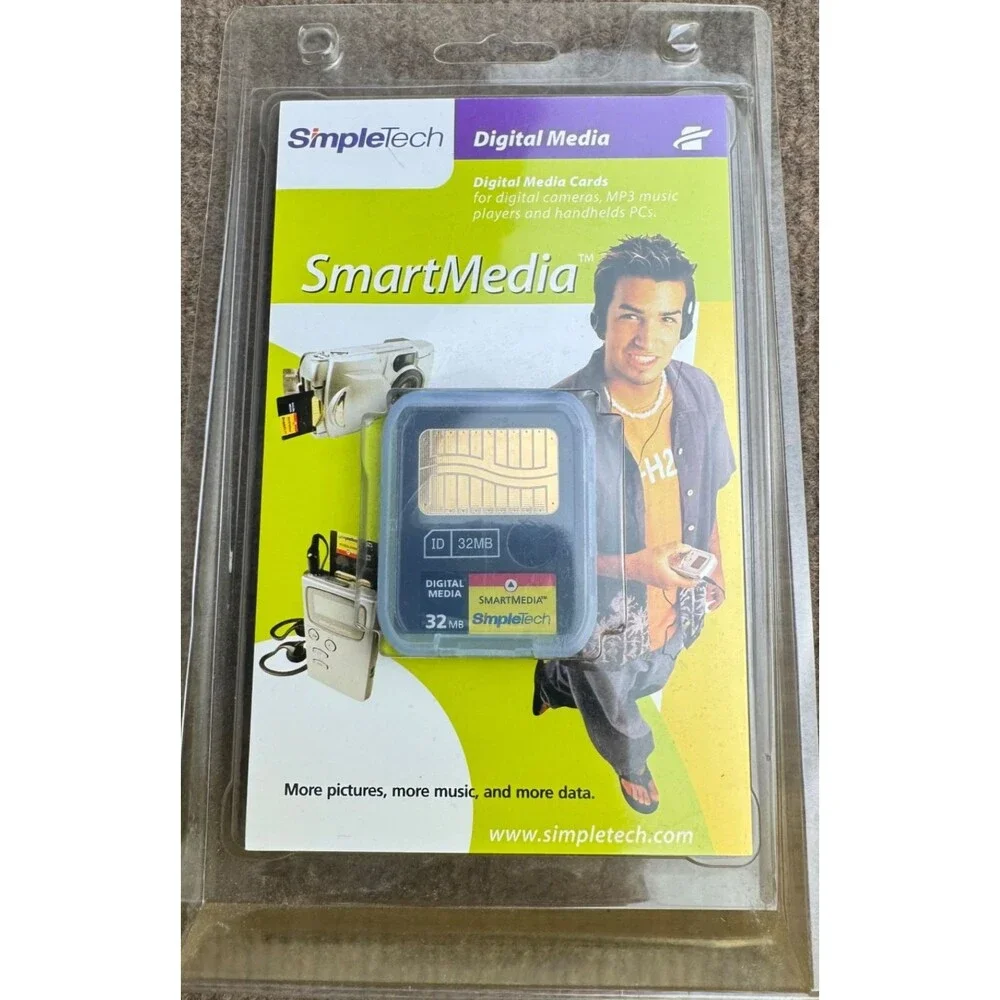 SimpleTech SmartMedia Card 32MB STI-SM3/32 NEW